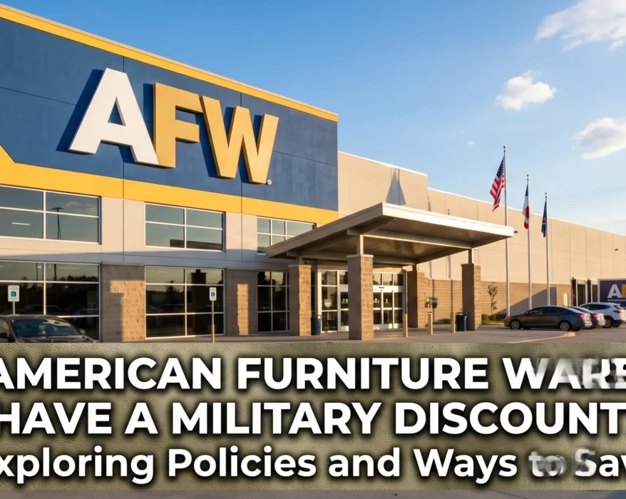 Does american furniture warehouse have military discount