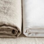 comparison of linen fabric texture and cotton fabric texture