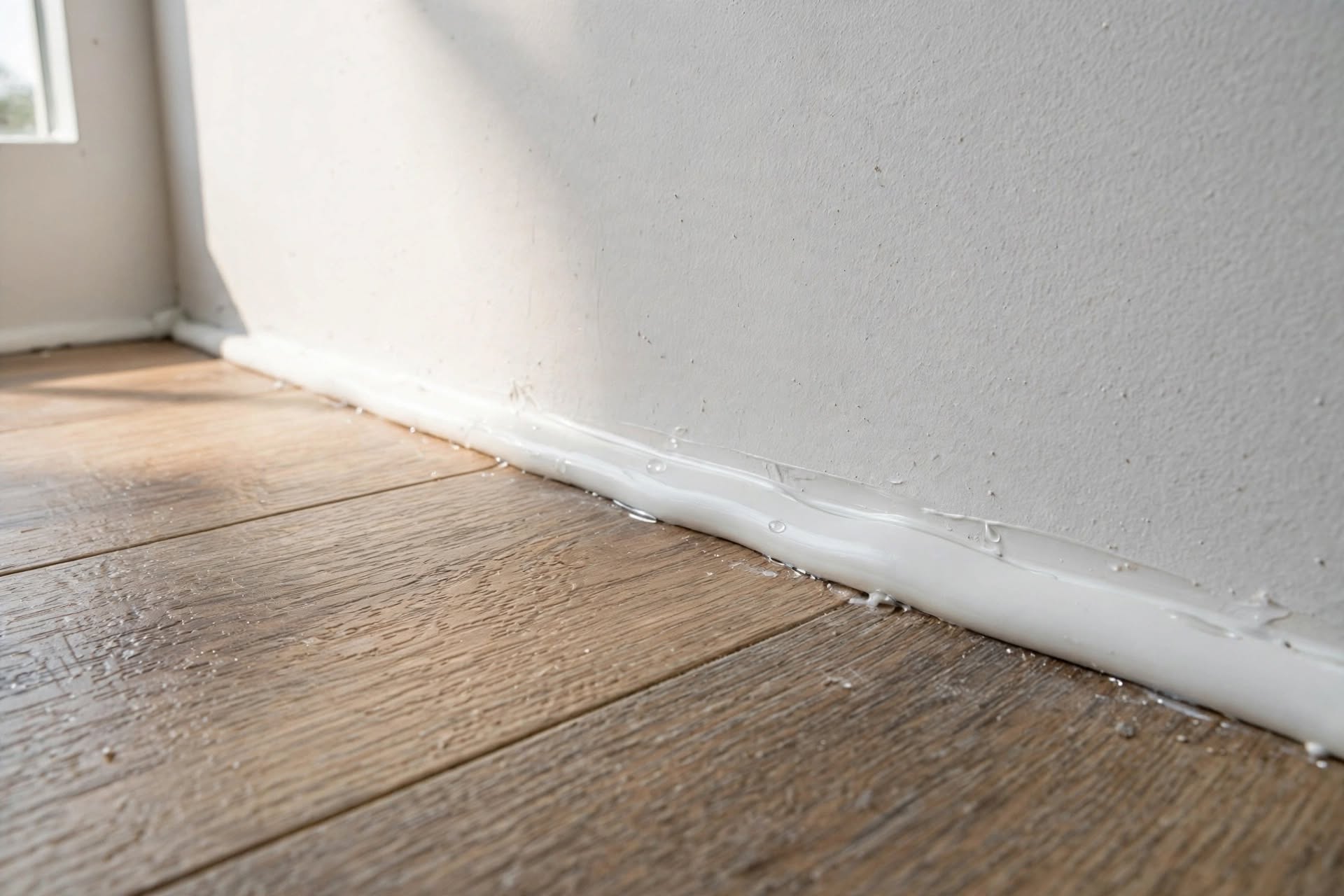 metal transition strip between hardwood and tile at doorway